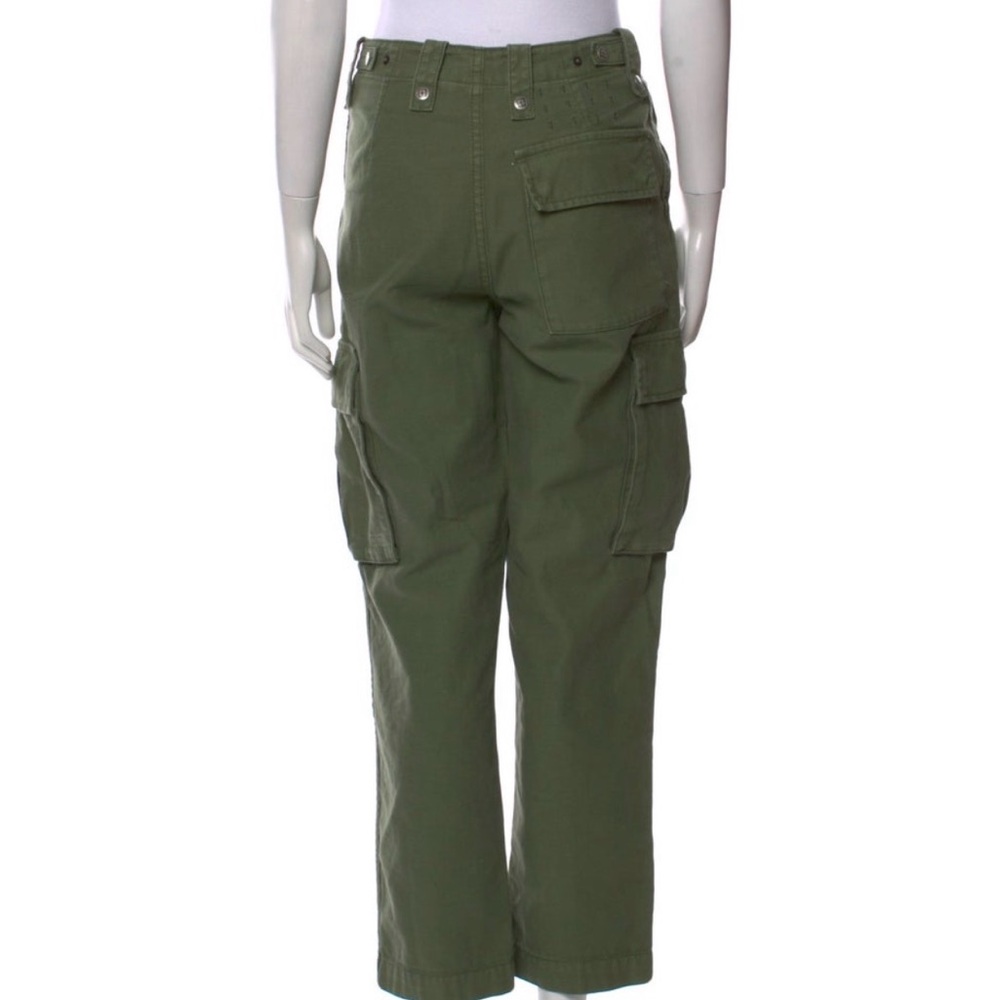 Ksubi Olive Green Straight-Leg Cargo Pants